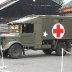 Vintage army ambulance, Buckfastleigh, 2013 