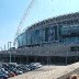 Fans winding up the ramps to Wembley for the 2007 Challenge Cup Final, Wembley