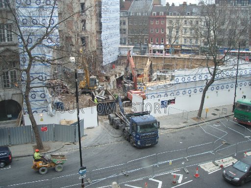 Citibank demolition, Strand, Westminster, 2006