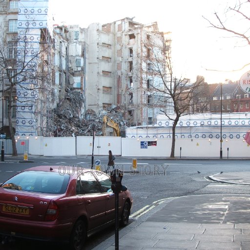 Site of Citibank building, Strand, 2006