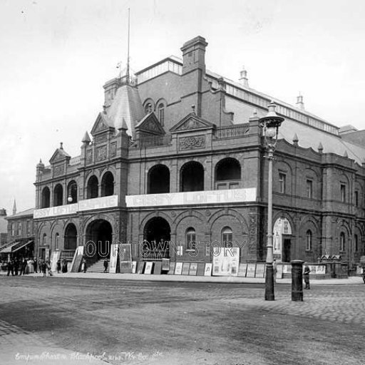 Empire Theatre, Church Street, Blackpool, c. 1895