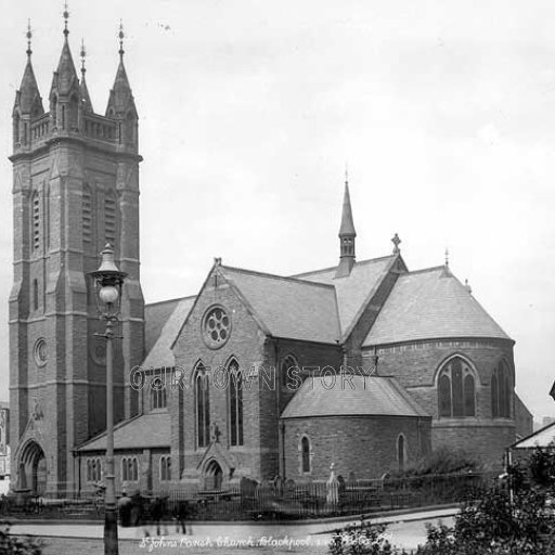 St. Johns Church, Blackpool, c. 1900
