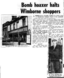 Wimborne Bomb Hoax