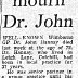 Dr. John Hannay Newspaper Cutting 