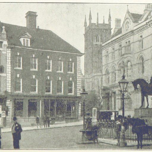 Queen Square, Wolverhampton, c. 1897