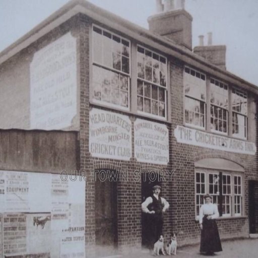 The Cricketers' Arms Inn, Wimborne Minster, c. 1900s