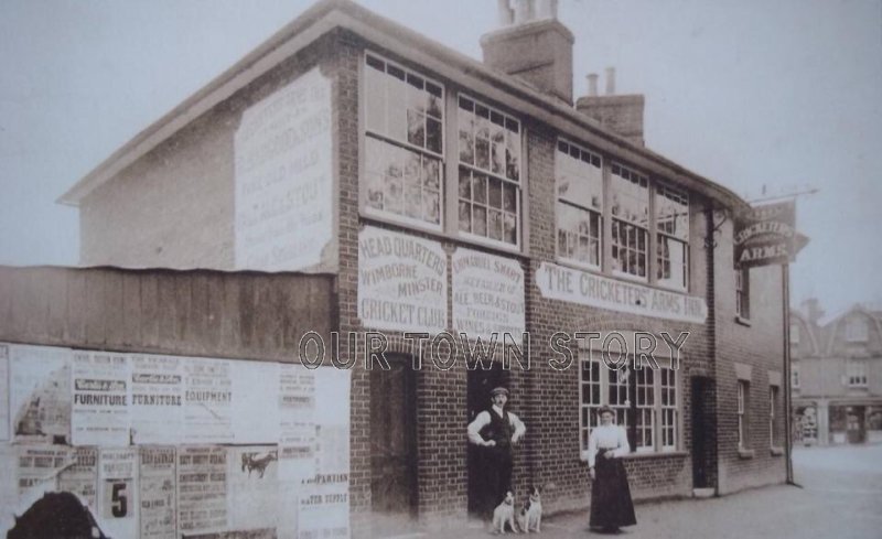 The Cricketers Arms Inn Wimborne Minster C. 1900s Gallery