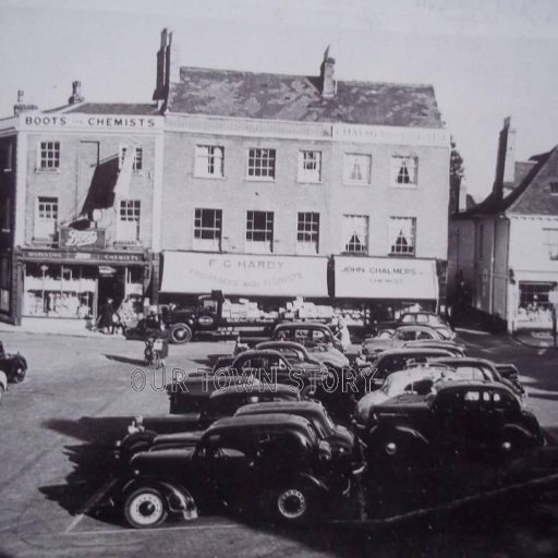 The Square, Wimborne Minster, c. 1940s