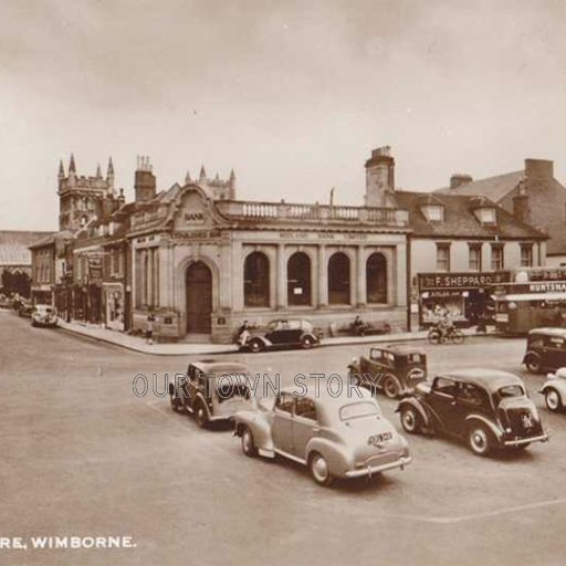 The Square, Wimborne Minster, c. 1930s
