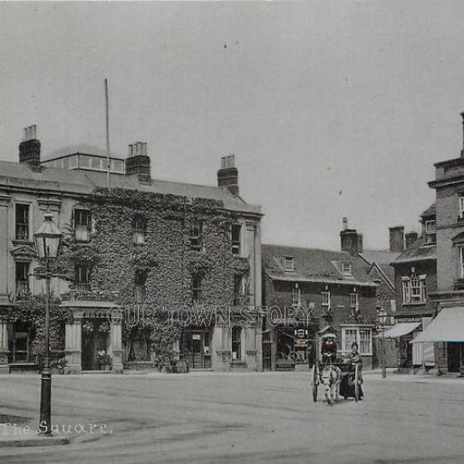 The Square, Wimborne Minster, c. 1900s