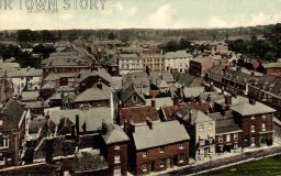 Town Centre from The Minster, Wimborne Minster, c. 1910s
