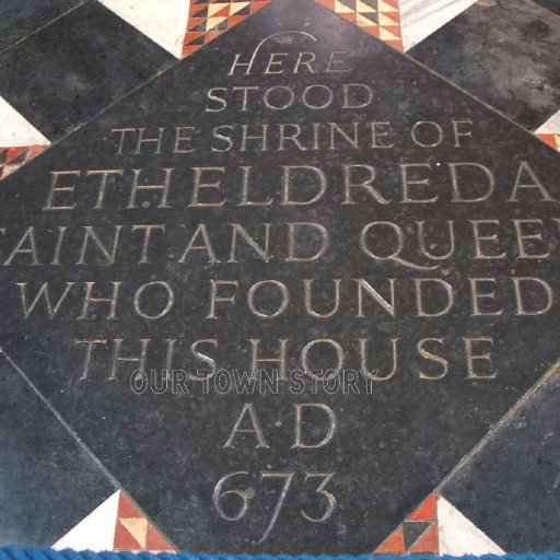 Inscription within Ely Cathedral, 2006