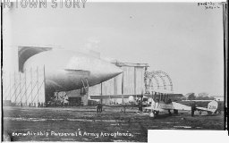 Airship PL-18 'Parseval', Kingsnorth, c. 1913