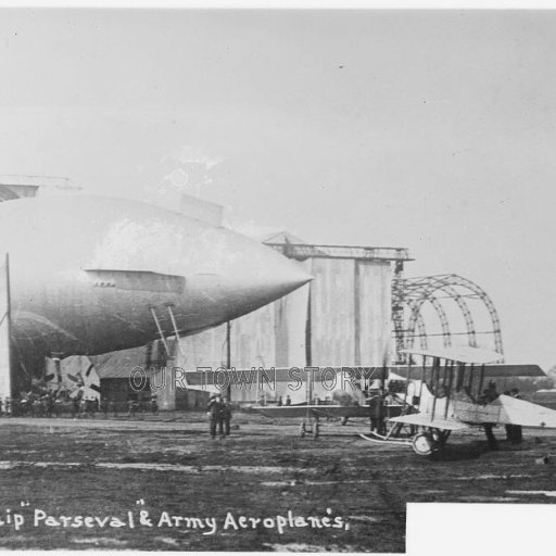 Airship PL-18 'Parseval', Kingsnorth, c. 1913