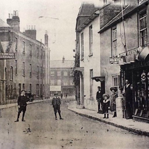 West Street, Wimborne Minster, c. 1890s