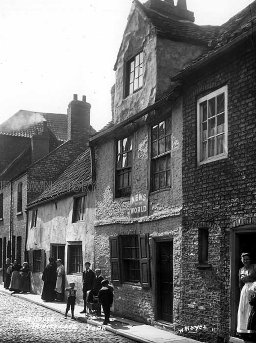 Trinity Lane, York, 1902