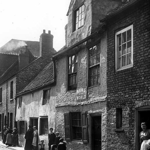 Trinity Lane, York, 1902