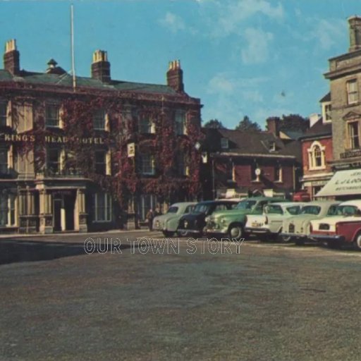 The Square, Wimborne Minster, c. 1968