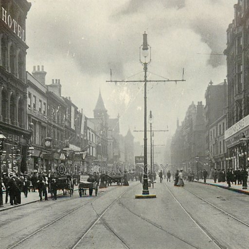 Briggate, Leeds, c. 1900s