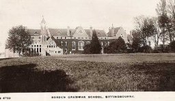 Borden Grammar School circa 1900