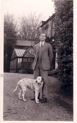 John Rawson at Burnt Stones Hall, 1940's