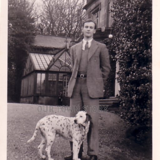 John Rawson at Burnt Stones Hall, 1940's