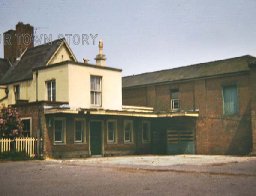 Wimborne Station Ticket Hall, 1974