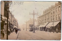 Old Postcard of Sheffield Moor, Sheffield, 1904