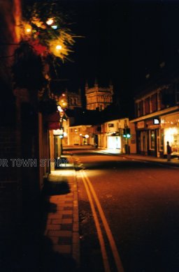 East Street at Night, Wimborne Minster, 1999