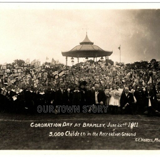 Coronation Day, Bramley Park, June 22nd 1911