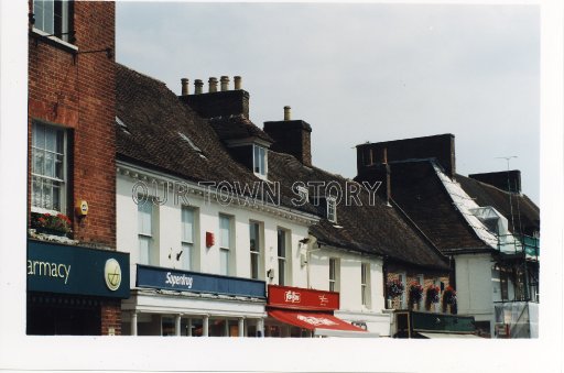 The Square, Wimborne Minster, 1998